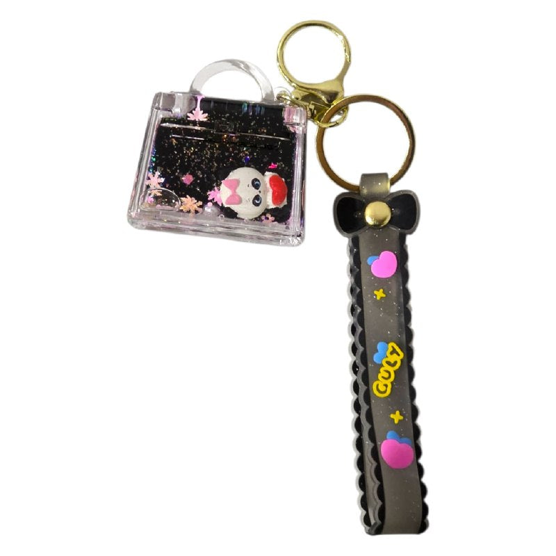 LLAVEROS DE ARENA MOVEDIZA LIQUIDA, 6 ESTILOS DISPONIBLES