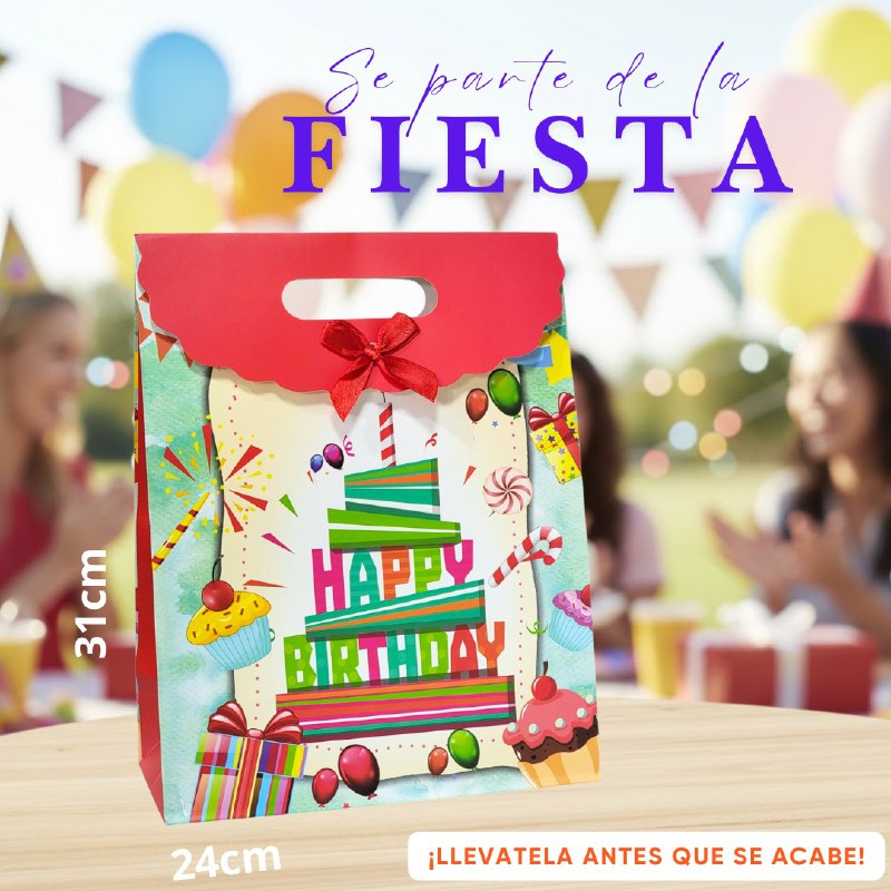 BOLSA DE REGALO GRANDE 24X31CM