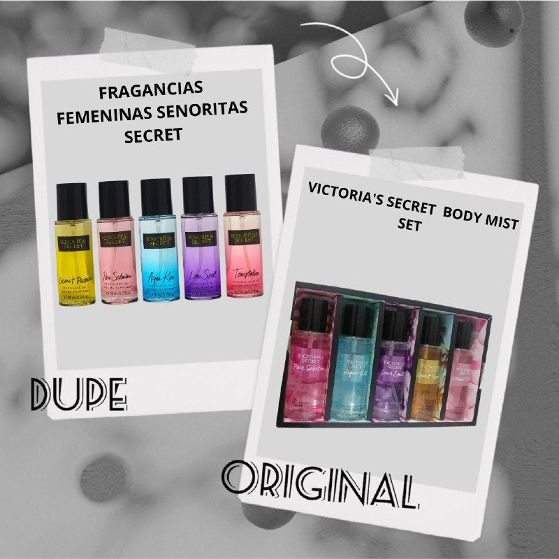 SET DE 5 MINI SPLASH SENORITAS SECRET 75MLX5 (M)