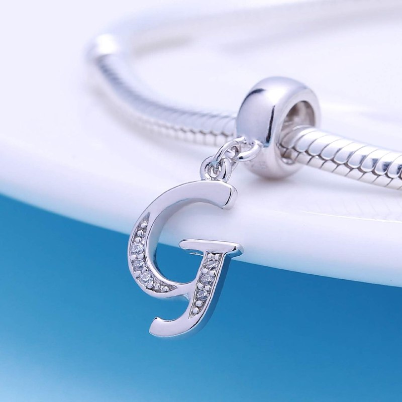 PCHARM4056$G LETRA G PANDORA PLATA 9.25