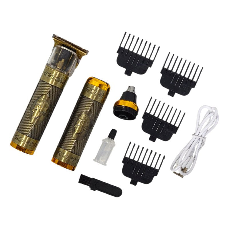 MAQUINA CORTADORA DE PELO 3 EN 1 PARA HOMBRES, AFILADO AUTOMATICO, CABLE USB, Y CUCHILLAS DE ACERO INOXIDABLE SOKANY SK-16030