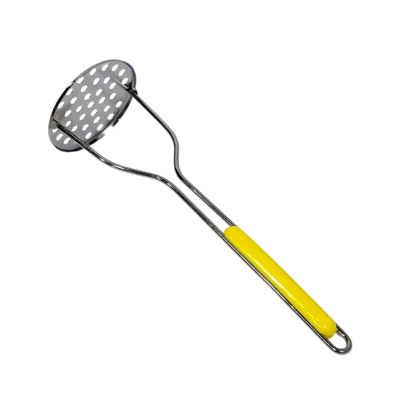 MACHACADOR MANUAL DE ACERO INOXIDABLE PARA PURE FACIL DE LIMPIAR 3 COLORES