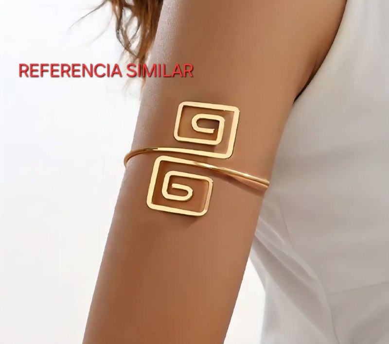 BRAZALETE PARA BRAZO SUPERIOR AJUSTABLE DE ACERO