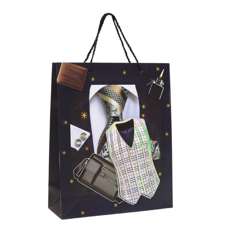 BOLSA DE REGALO MEDIANA 26X32X10CM