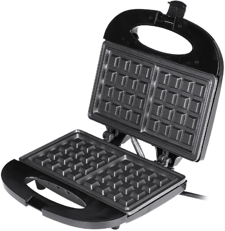 MAQUINA WAFFLERA CUADRADA CON 750W DE POTENCIA, CALENTAMIENTO RAPIDO SK-114 SOKANY