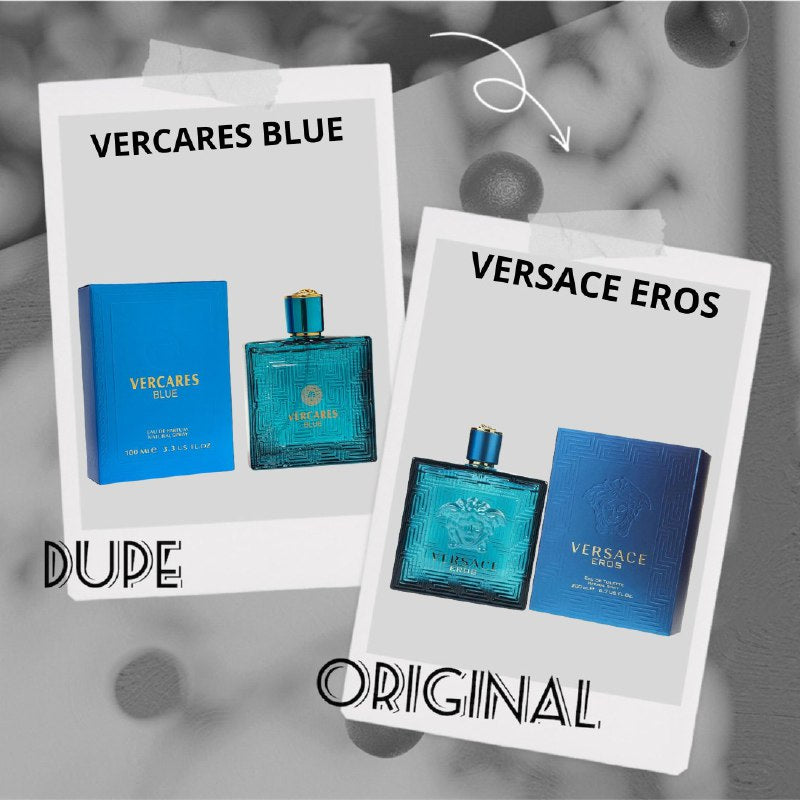 VERCARES BLUE EDP 100ML (H) (AROMA SIMILAR VERSACE EROS)