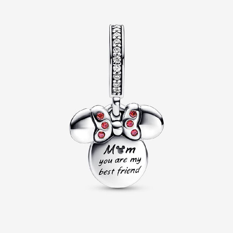 PCHARM4011 FORMA DE MINNIE PANDORA PLATA 9.25