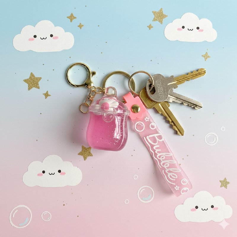 LLAVEROS DE ARENA MOVEDIZA LIQUIDA, 15 ESTILOS DISPONIBLES