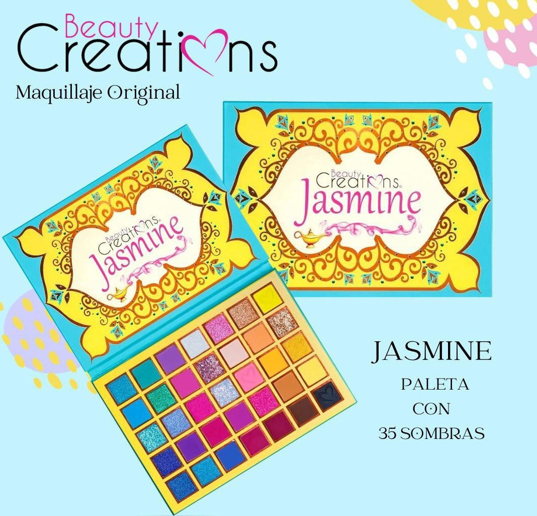 SOMBRA PARA OJOS EN PALETA JASMINE BEAUTY CREATIONS