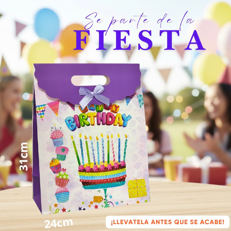 BOLSA DE REGALO GRANDE 24X31CM