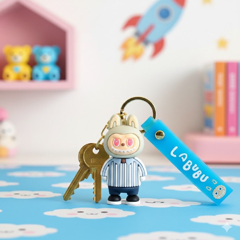 LLAVEROS DE LABUBU, 6 ESTILOS DISPONIBLES