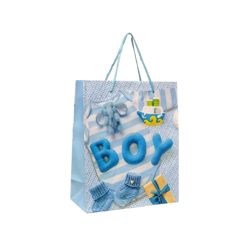 BOLSA DE REGALO BABY SHOWER PEQUEÑA 18X8X21.5CM