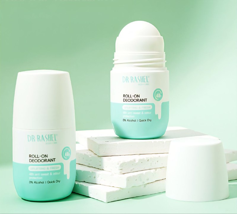 DESODORANTE ROLL ON, ESTIMULANTE Y FRESCO, PROTECCION CONTRA EL SUDOR QUE DA FRESCURA 48H DR RASHEL 50ML