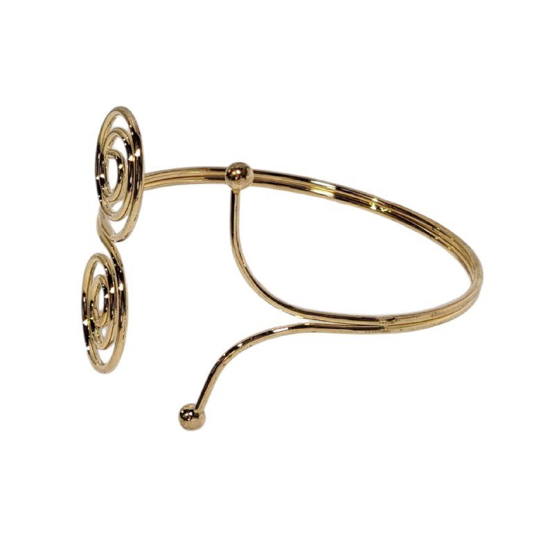 BRAZALETE PARA BRAZO SUPERIOR AJUSTABLE DE ACERO