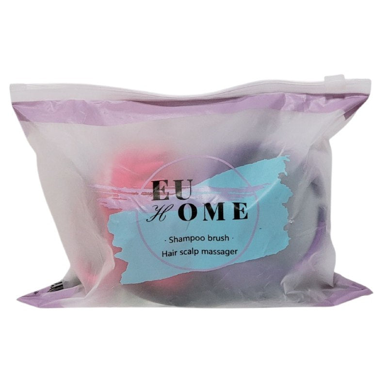 CEPILLO PARA EL CABELLO MASAJEADOR DEL CUERO CABELLUDO EN SET DE 2 PIEZAS UE HOME