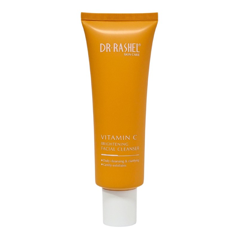 LIMPIADOR FACIAL ILUMINADOR DE VITAMINA C 120G, ELIMINA LAS CELULAS MUERTAS DEJANDO LA PIEL SUAVE Y LIMPIA DR RASHEL