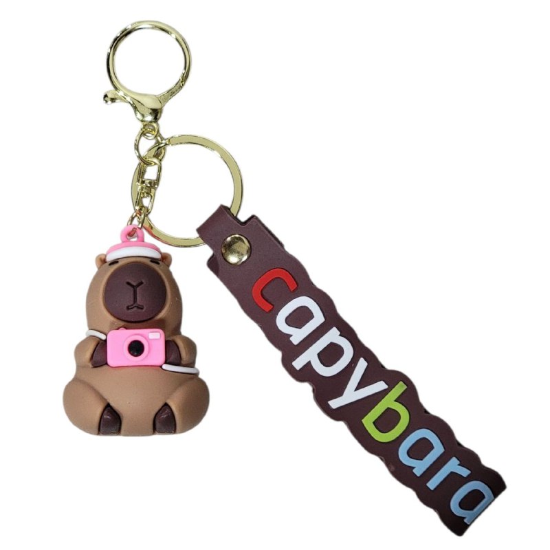 LLAVEROS DE CAPIBARA,CAPYBARA, 7 ESTILOS DISPONIBLES