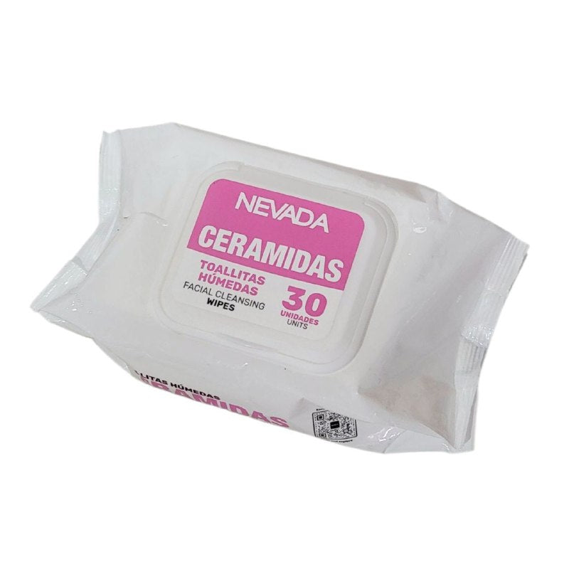 TOALLITAS HUMEDAS FACIALES DE CERAMIDAS NEVADA 30UND