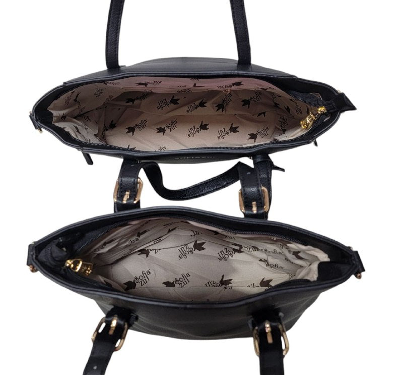 CARTERA ECONOMICA EN SET 2 PIEZAS SOFIAZUL