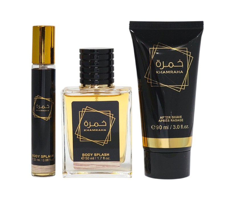 SET DE KHAMRAHA MYSTICAL SPLASH Y AFTER SHAVE 3PCS 90ML (H)
