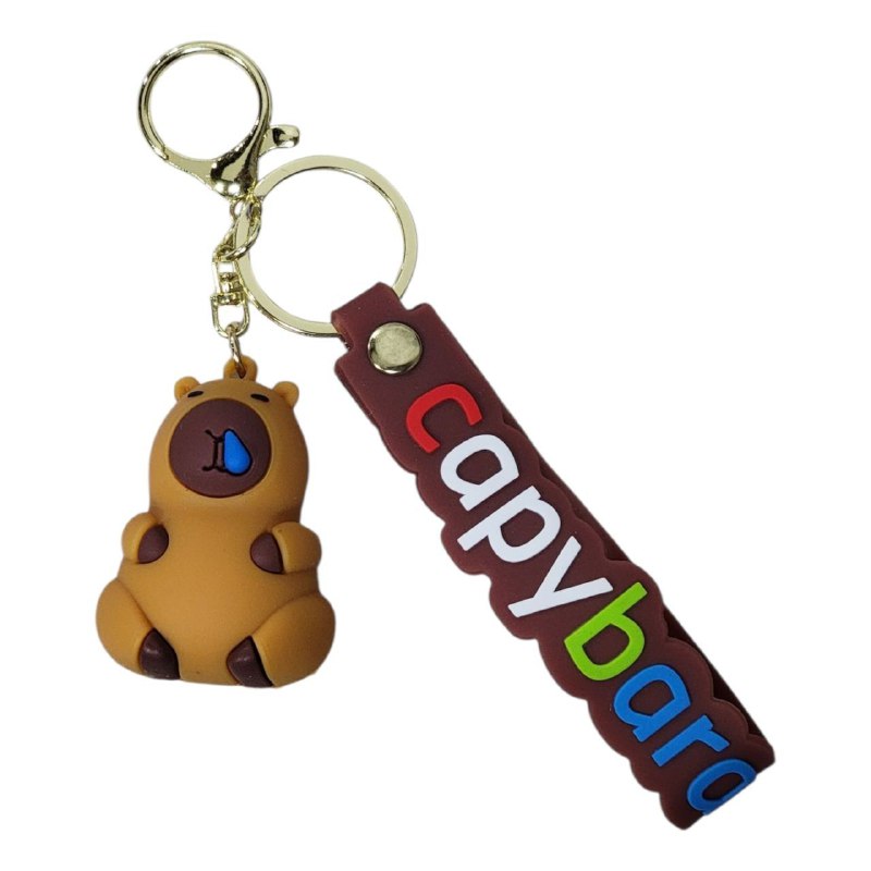 LLAVEROS DE CAPIBARA,CAPYBARA, 7 ESTILOS DISPONIBLES