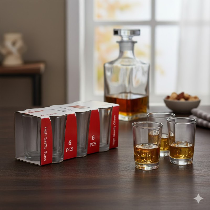 VASOS DE VIDRIO DE SHOT DE TEQUILA DE ALTA CALIDAD Y ELEGANTES SHOT DOYALEX GLASS VENTA POR UNIDAD