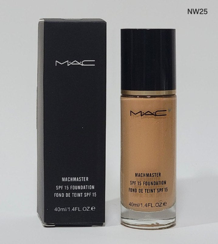 BASE DE MAQUILLAJE SPF 15, MAC 4 TONOS 40ML