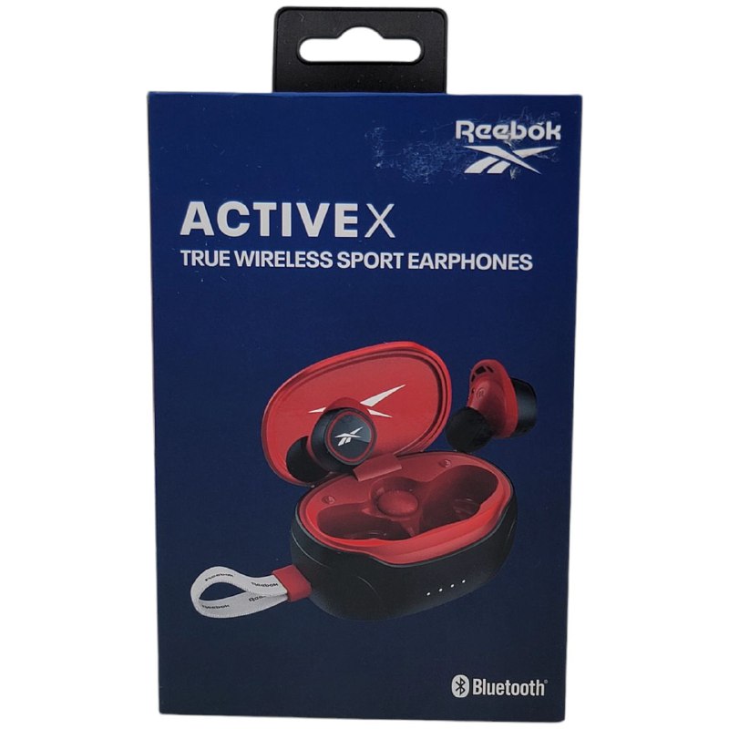 AUDIFONOS AURICULARES INALAMBRICOS ORIGINALES SONIDO DE ALTA CALIDAD, AJUSTE DEPORTIVO, RESISTENTE AL AGUA Y SUDOR, TACTIL, BATERIA 6H REEBOK ACTIVE X