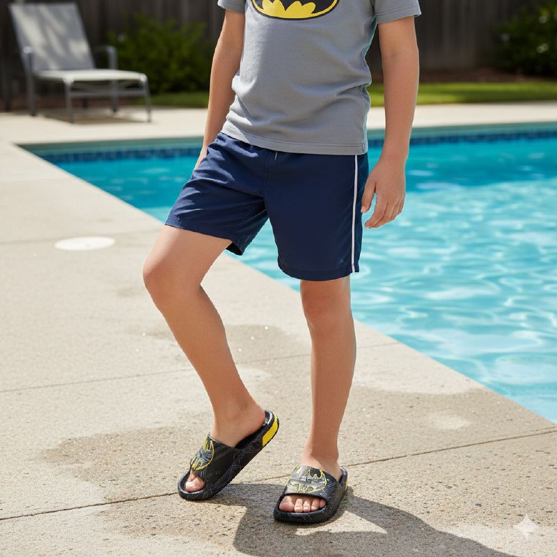 CHANCLETA ORIGINAL ORIGINAL DC COMICS BATMAN, TALLA #7