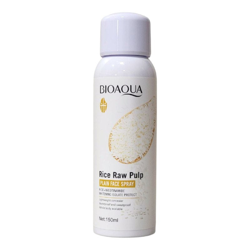 SPRAY FACIAL LISO DE PULPA CRUDA DE ARROZ NICOTINAMIDA BLANQUEAMIENTO AISLADO BIOAQUA 150ML