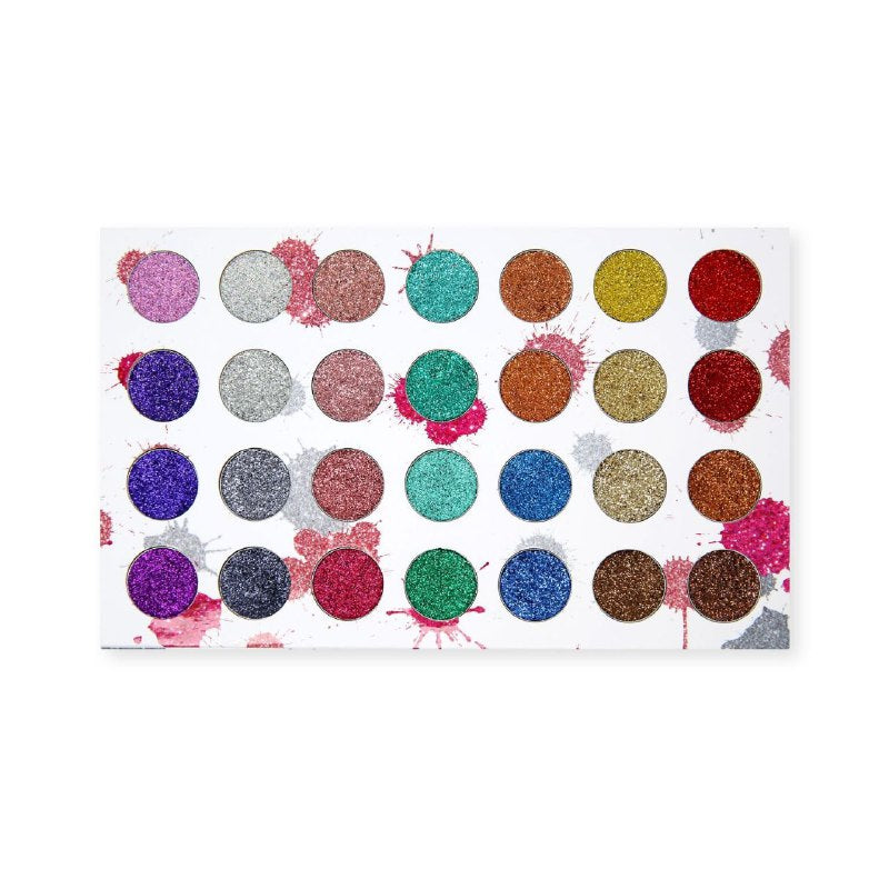 SOMBRA DE OJOS EN PALETA ORIGINAL BEAUTY CREATIONS SPLASH OF GLITTERS