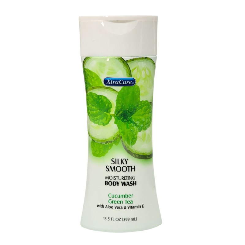 GEL DE DUCHA DE EXTRACTO DE PEPINO, TE VERDE Y ALOE VERA HIDRATANTE XTRACARE 399ML