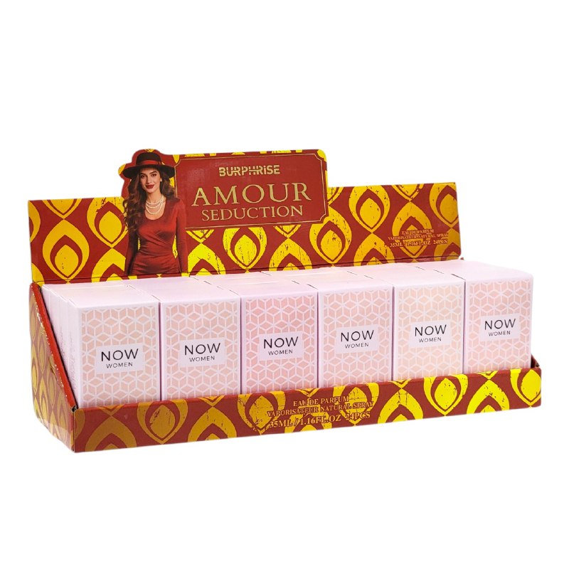 NOW WOMEN BURPHRISE AMOUR SEDUCTION EDP 35ML (M) (AROMA SIMILAR RAVE NOW WOMEN)
