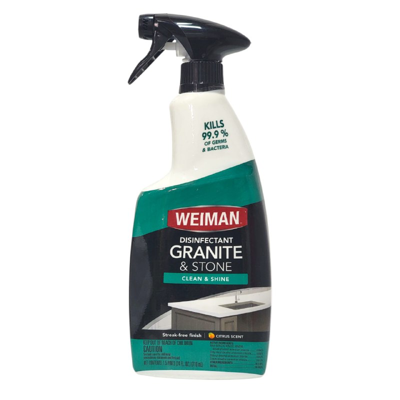 LIMPIADOR DESINFECTANTE PARA GRANITO Y PIEDRA LIMPIEZA Y BRILLO AROMA CITRICO WEIMAN 710ML