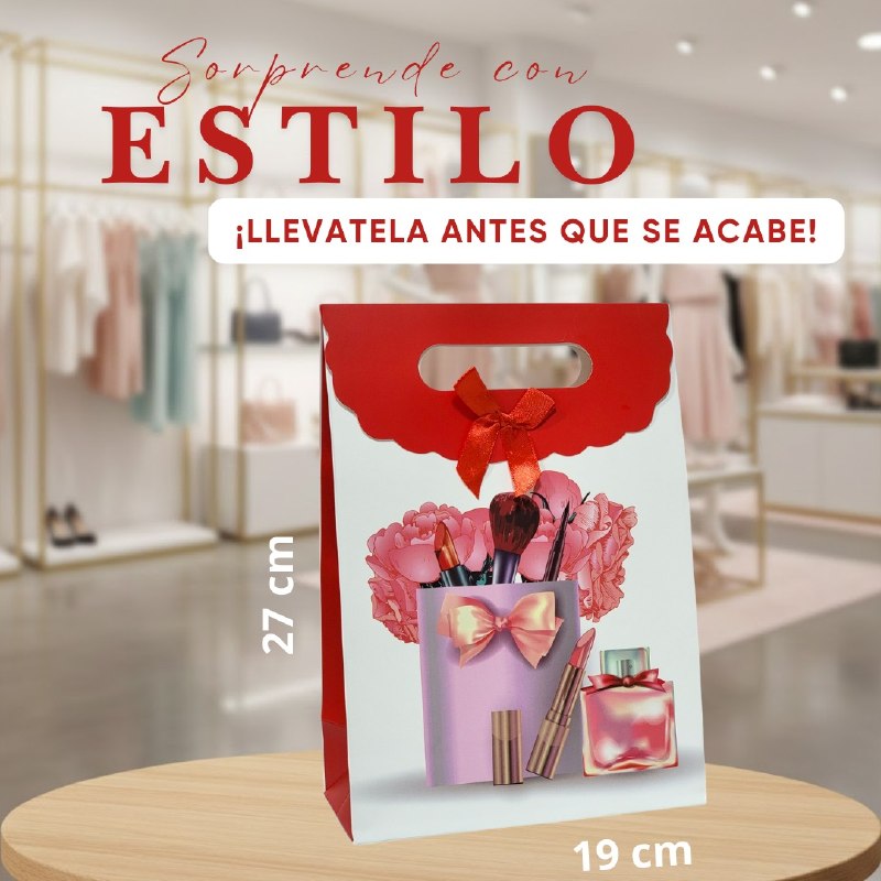 BOLSA DE REGALO MEDIANO 19X27CM