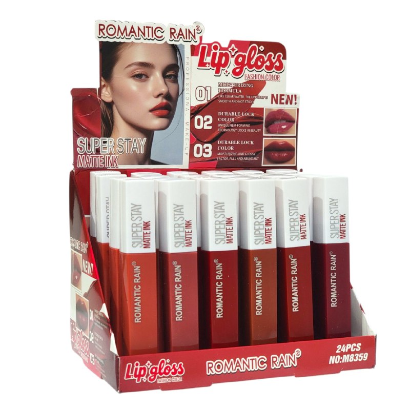 BRILLO LABIAL TINTA MATTE HIDRATANTE ROMANTIC RAIN DUPE DE MAYBELLINE