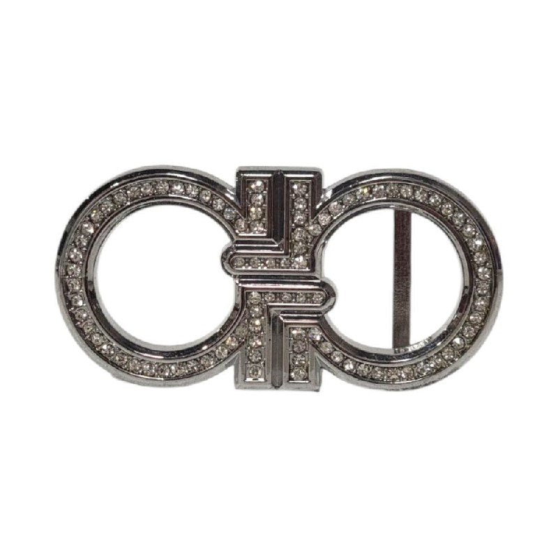 HEBILLA DE FAJA FERRAGAMO PLATEADA