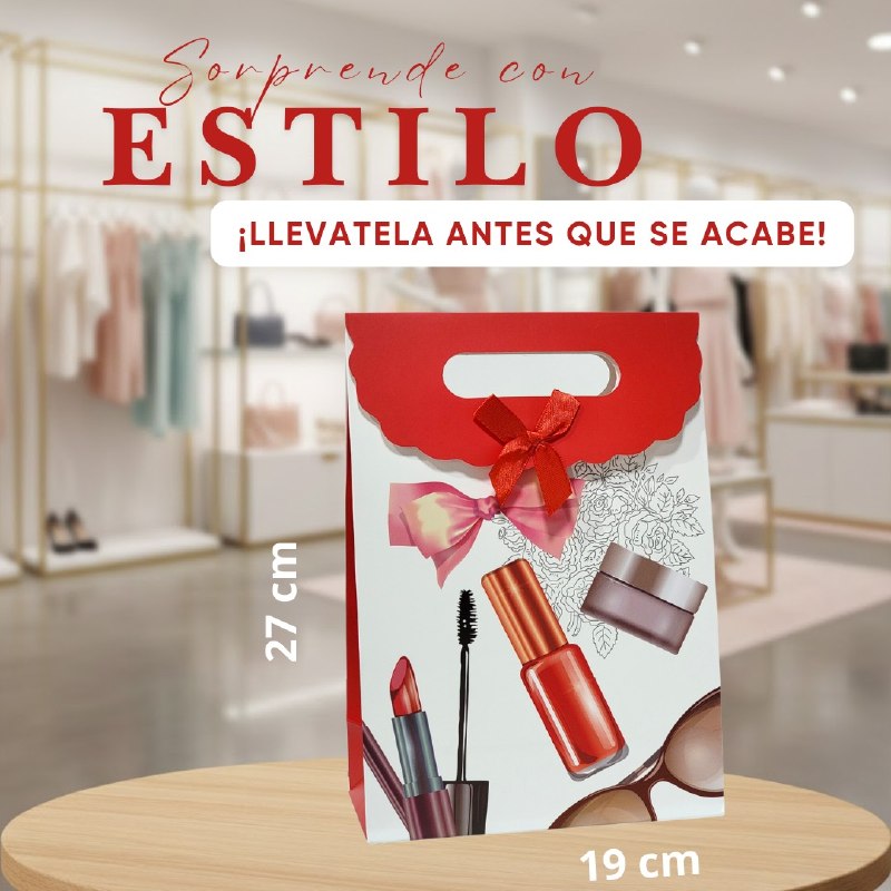 BOLSA DE REGALO MEDIANO 19X27CM