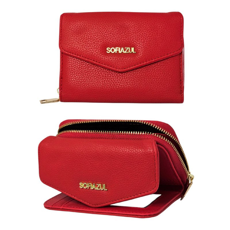 MONEDERO ECONÓMICO SOFIAZUL 4 COLORES, 13X10CM (DUPE DE SASSORA)