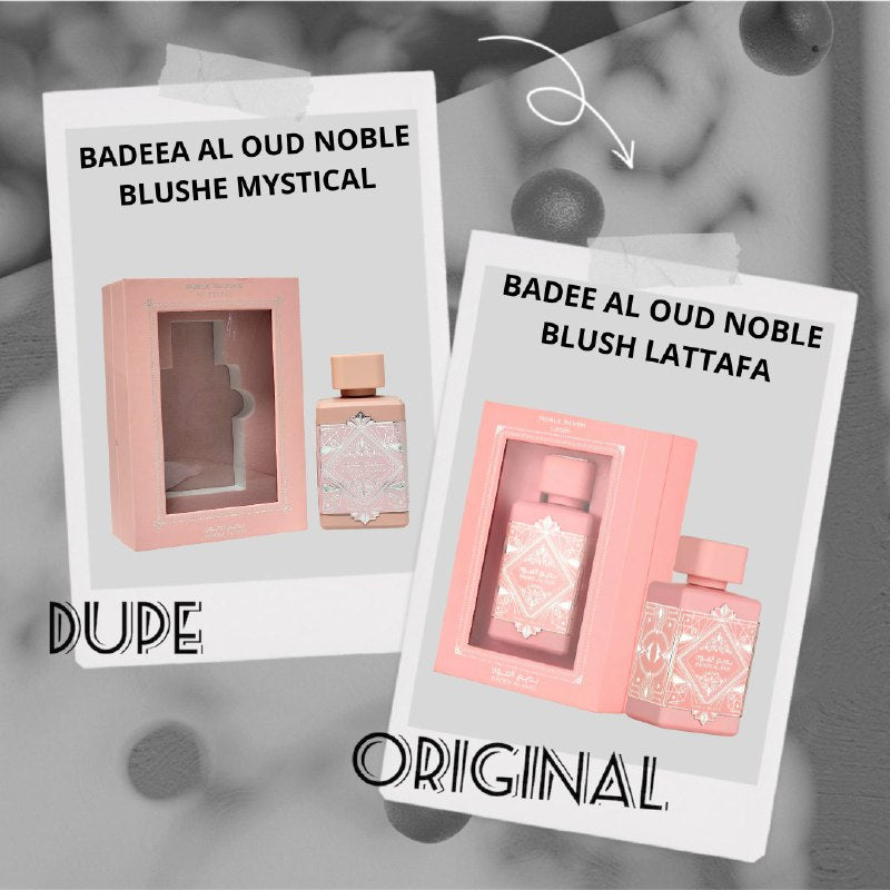 BADEEA AL OUD NOBLE BLUSHE MYSTICAL EDP 100ML (M) (AROMA SIMILAR LATTAFA BADEE AL OUD NOBLE BLUSH)