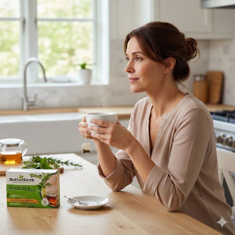 TE HERBAL NATURAL PARA EL APOYO A LAS PERSONAS CON DIABETES SIN CAFEINA TIERRA MADRE 24UND