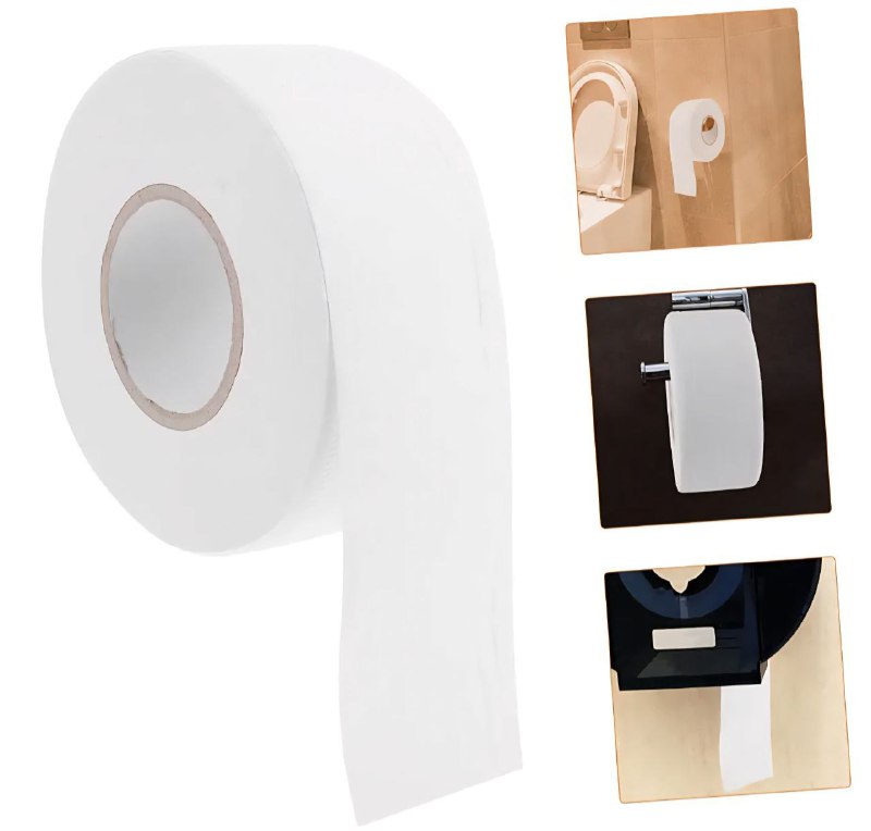 PAPEL HIGIENICO EN ROLLO INDUSTRIAL DE GRAN CAPACIDAD, SUAVE Y RESISTENTE MIYA 3.5X250MTS