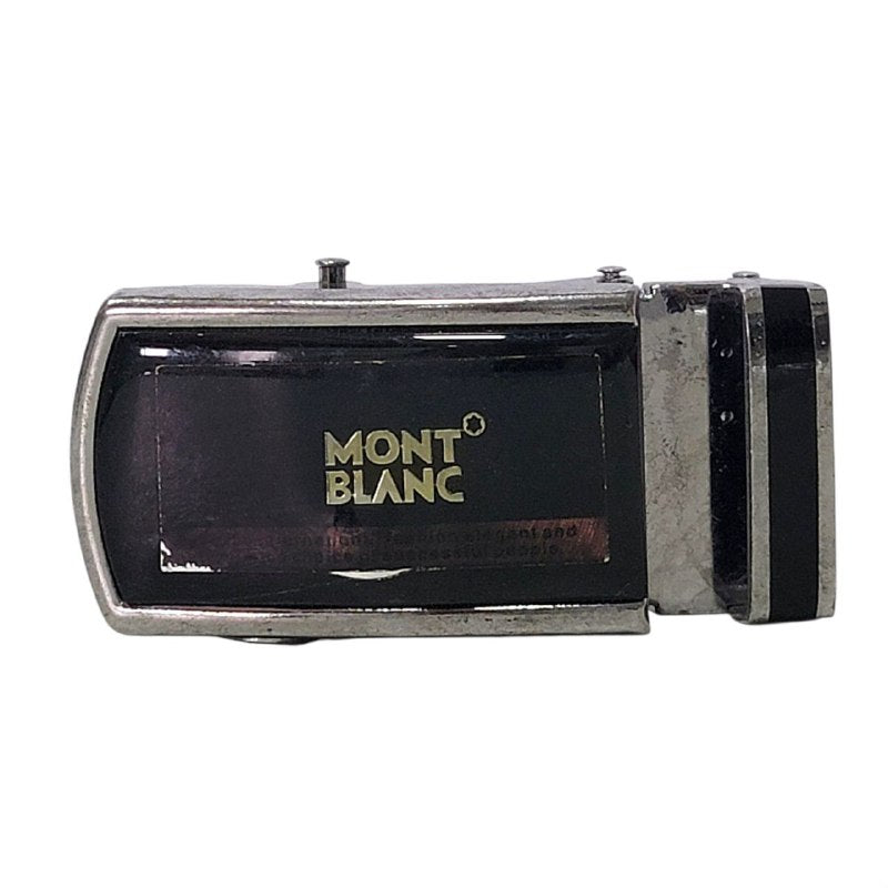 HEBILLA DE FAJA MONTBLANC NEGRA