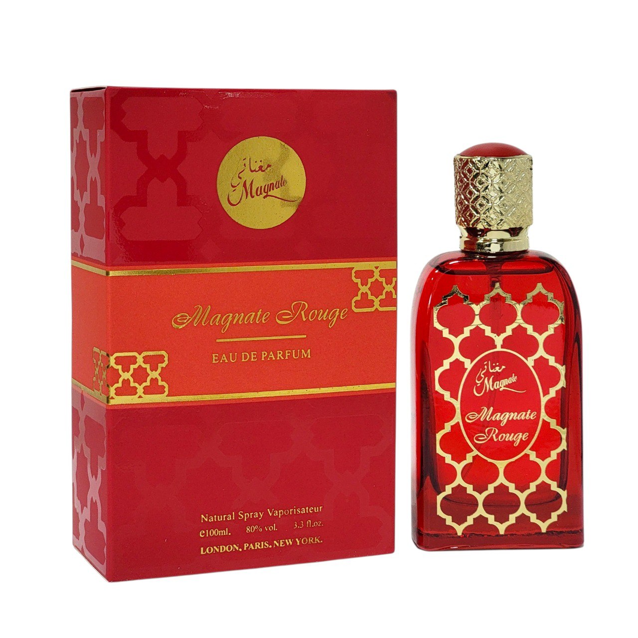 MAGNATE ECLAT EDP 100ML (U) (AROMA SIMILAR ORIENTICA AMBER ROUGE)