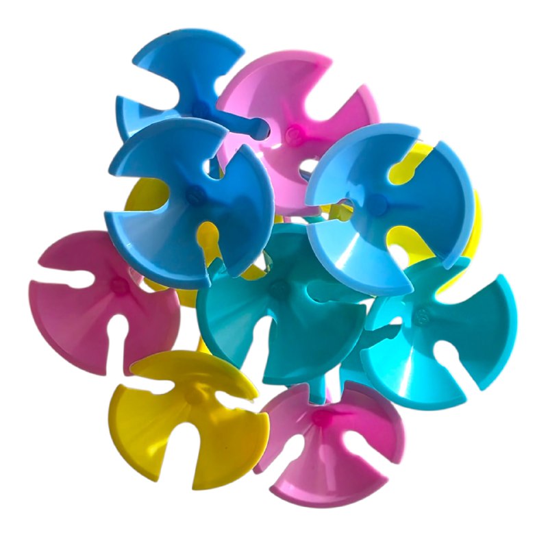 DECORACION ADORNO PAQUETE DE 12 VARILLAS Y COPAS PARA GLOBOS DECORATIVAS