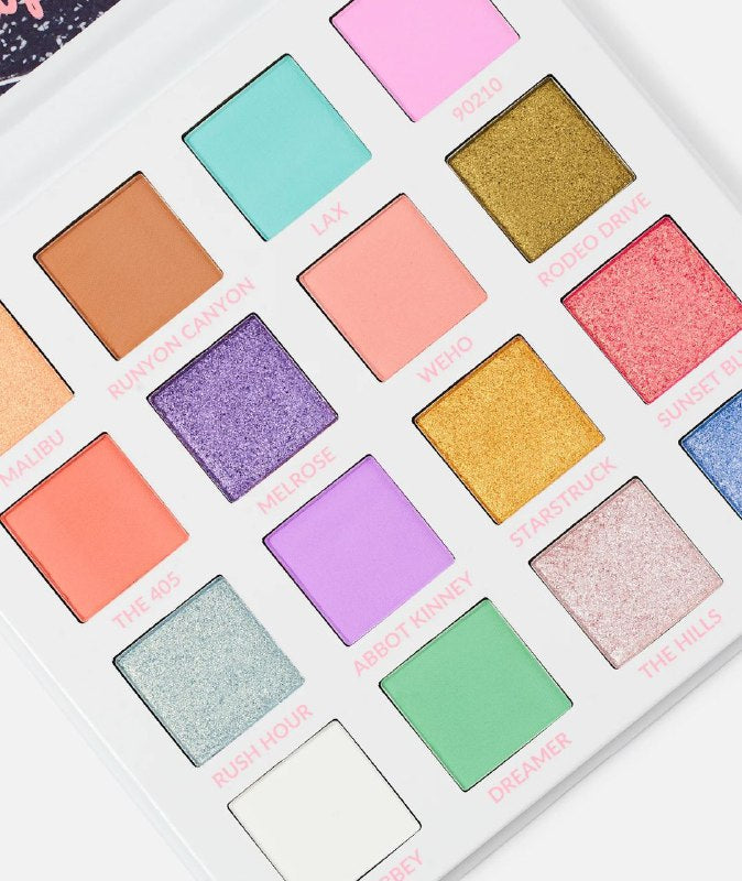 SOMRA DE OJOS EN PALETA 16 TONOS ORIGINAL BH COSMETICS LOS ANGELES