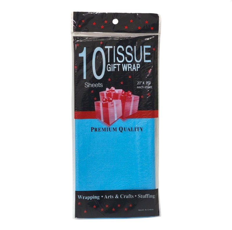 DECORACION PAPELILLO PARA REGALOS, PAQUETE DE 10 HOJAS DE PAPELILLO, PAPAEL CHINA, PAPEL DE SEDA IDEAL PARA MANUALIDADES, RELLENO O ENVOLTURAS DE REGALO TISSUE GIFT WRAP 50X66CM