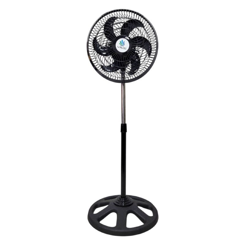 VENTILADOR DE PIE DE 10 PULGADAS DE 3 VELOCIDADES VIVE