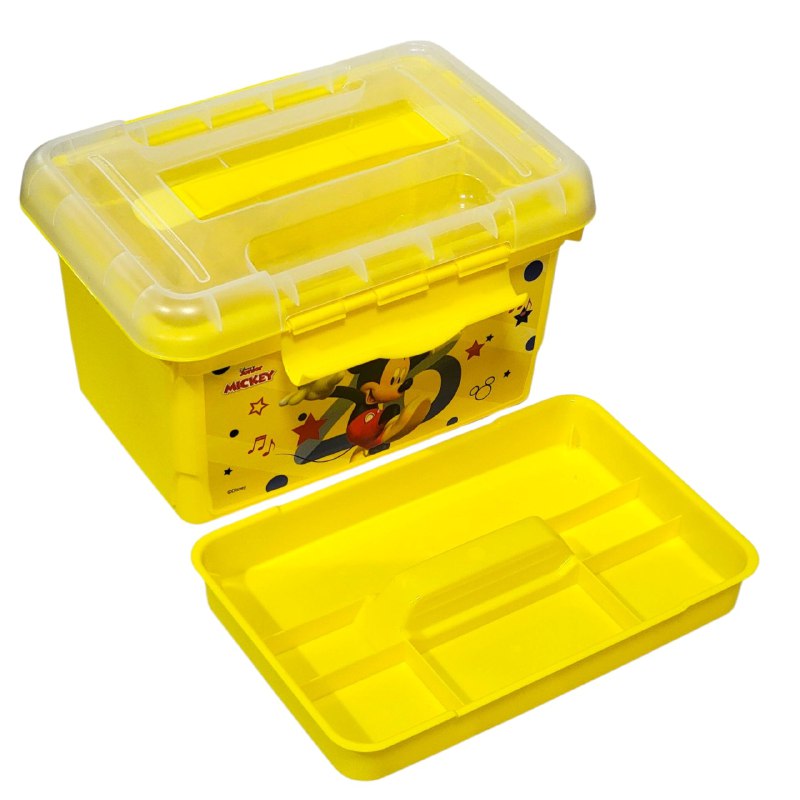 ORGANIZADOR CAJA DE ALMACENAMIENTO ORGANIZADORA PARA NIÑOS DE MIKCEY MOUSE 17X27X17CM