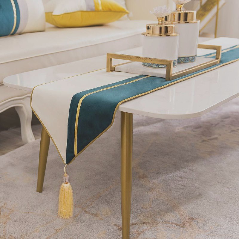 MANTEL PARA MESA ELEGANTE, CAMINO DE COMEDOR, DE LINO, DECORATICO, ESTILO RECTANGULAR 32X240CM